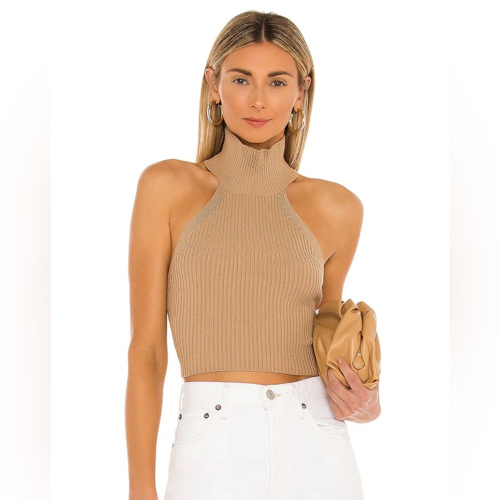 House of Harlow x REVOLVE Heather Halter Top in Toffee